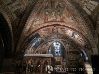 Basilica Inferiore San Francesco View of the Basilica Inferiore di San Francesco.