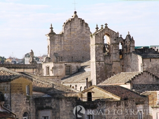 <h2>Sassi in Matera</h2> Sassi in Matera From the Vatican grounds you get a wonderful close up view of the iconic Dome of St. Peter's Basilica.