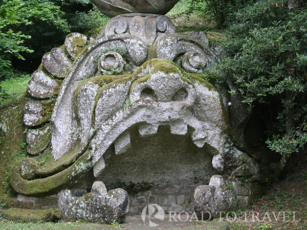 Orcus - Bomarzo The Orcus is one of the main sculpure inside the Park of the Monsters in Bomarzo